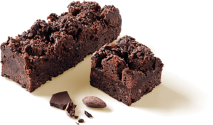 Brownie with Cocoa Beans