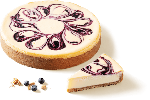 Cheesecake Blueberry Marble