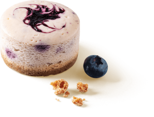 Mini Cheesecake Blueberry Marble