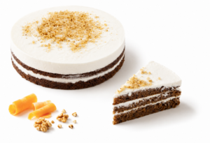 Carrot Cake with Walnuts (naked)